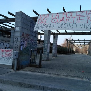 Uno degli ingressi del giardino Mtc