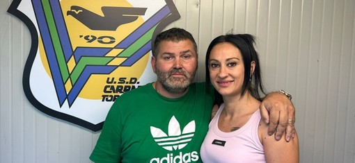 Sabrina Augliero e Claudio Bello del Cararra 90