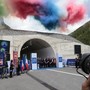L'inaugurazione della seconda canna