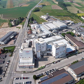 Lo stabilimento Inalpi di Moretta