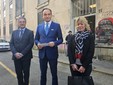Sopralluogo nei nuovi spazi destinati all'ufficio stranieri