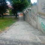 Scalinata del Motovelodromo di corso Casale