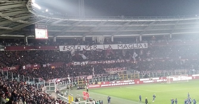 Una immagine dello stadio Olimpico, con sullo sfondo la curva Maratona