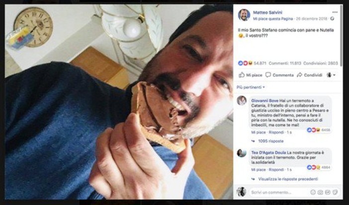 Fine di un amore, dopo il M5s Salvini scarica la Nutella. Cirio media: &quot;Non ce l’aveva con Ferrero&quot;