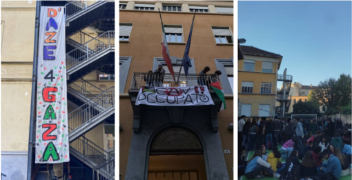 Scuole torinesi occupate per Gaza