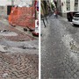 Rifatta poco più di 6 mesi fa, la strada è di nuovo un colabrodo