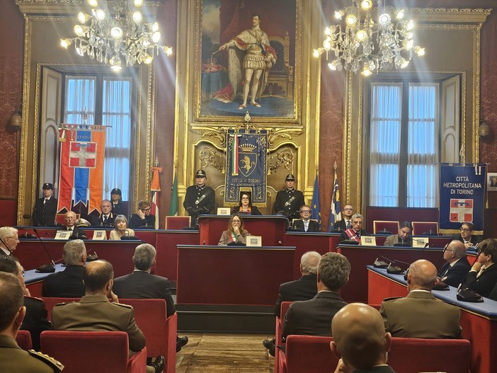 Immagine di archivio di un dibattito in Sala Rossa