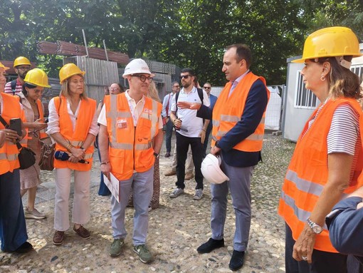 Sopralluogo al cantiere del Borgo Medievale Sopralluogo al cantiere del Borgo Medievale
