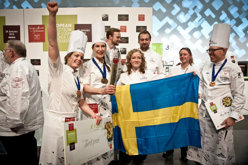 La Svezia ha già vinto la sua coppa: è quella del campionato europeo di pasticceria a Torino