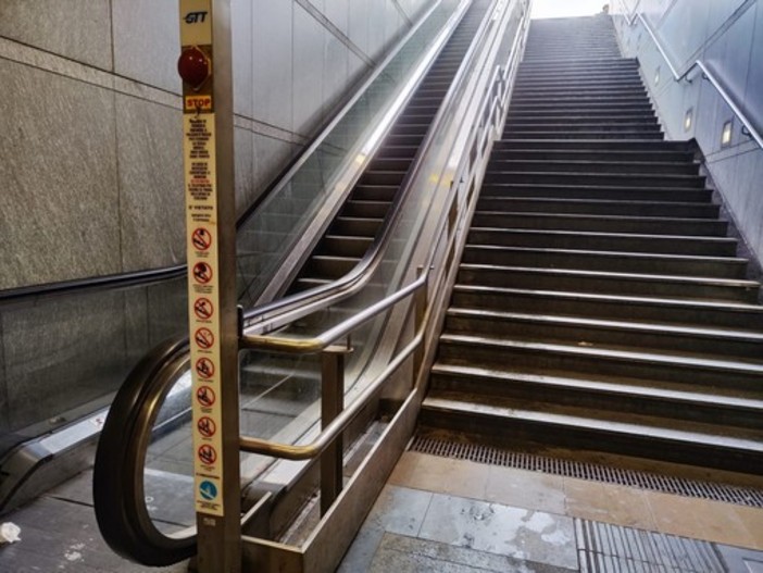 Ancora black out a Torino: ferme alcune scale mobili della metropolitana