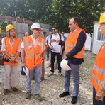 Sopralluogo al cantiere del Borgo Medievale