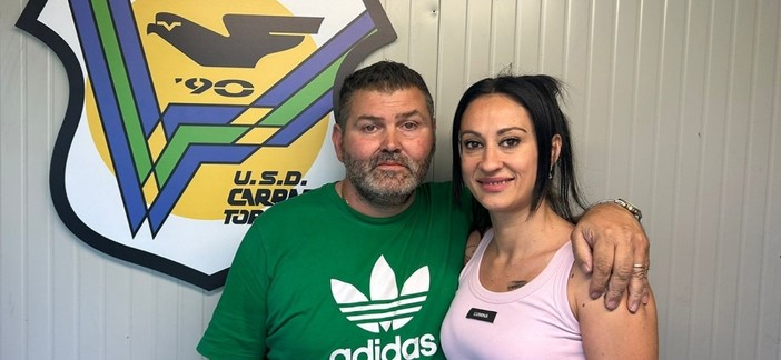 Sabrina Augliero e Claudio Bello del Cararra 90