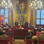 Immagine di archivio di un dibattito in Sala Rossa