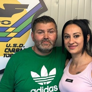 Sabrina Augliero e Claudio Bello del Cararra 90 Sabrina Augliero e Claudio Bello del Cararra 90