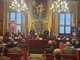 Immagine di archivio di un dibattito in Sala Rossa