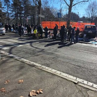 Immagine d'archivio del suk di via Carcano