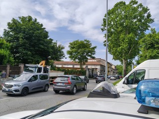 Sgombero questa mattina alla ex manifattura Tabacchi