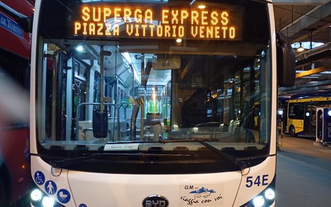 In bus dal centro di Torino alla Basilica: da domani attivo il "Superga Express"