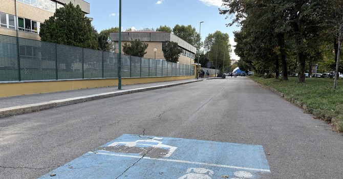 La strada scolastica di via Fattori