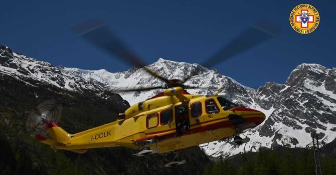 Valanga a Pragelato: ferito uno scialpinista