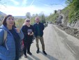 Sopralluogo sulle strade colpite dal maltempo