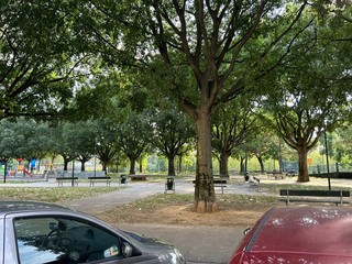 I giardini a pochi passi dal supermercato Esselunga e nella zona di Lingotto e Nizza MIllefonti