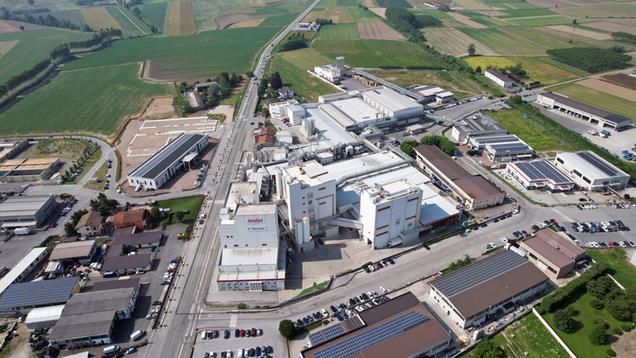 Lo stabilimento Inalpi di Moretta