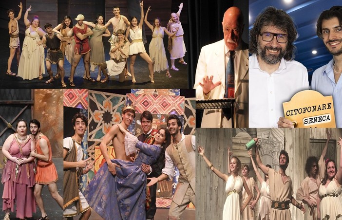 Plauto, Cicerone e la novità "Citofonare Seneca": dal 14 ottobre i classici in scena al Teatro Erba Plauto, Cicerone e la novità "Citofonare Seneca": dal 14 ottobre i classici in scena al Teatro Erba