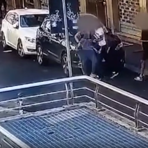 Un'immagine di una delle rapine a San Salvario Un'immagine di una delle rapine a San Salvario