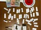 La droga sequestrata a casa del minorenne di Giaveno