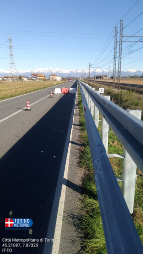 Lavori in corso per la messa in sicurezza della SP82 Chivasso–Montanaro Lavori in corso per la messa in sicurezza della SP82 Chivasso–Montanaro