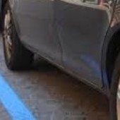 Immagine generica di strisce blu