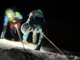 Soccorso alpino in azione di notte