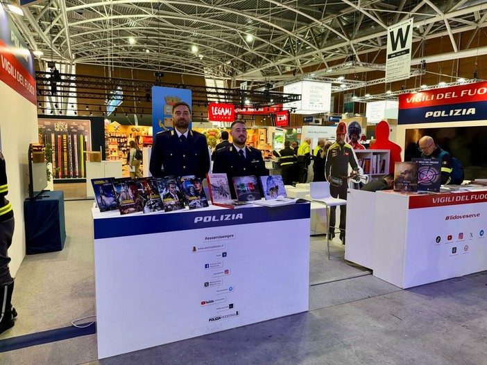 La Polizia di Stato al Salone Internazionale del Libro 2026 La Polizia di Stato al Salone Internazionale del Libro 2026