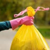 I nuovi sacchi gialli per la raccolta differenziata a Nichelino