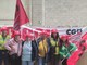 Presidio e protesta dei lavoratori di PostalCoop a Grugliasco