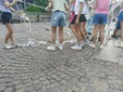Iniziativa con le scuole in via Sant'Ottavio