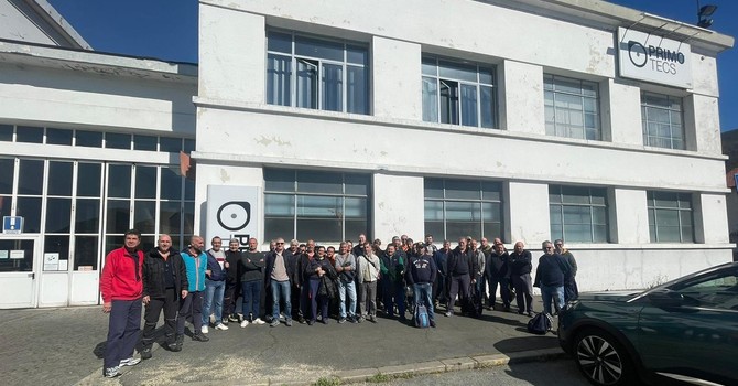 Una manifestazione alla Primotecs