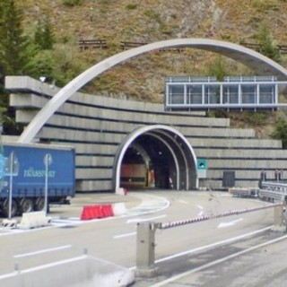 traforo monte bianco - foto d'archivio