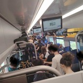 Convogli sovraffollati verso la Liguria Convogli sovraffollati verso la Liguria