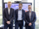 Francesco Cianelli, CEO di Teoresi GmbH e CFO di Teoresi Group (al centro) con Stuart Baskcomb e Robert Muirhead, co-founder e co-Director di Delta System Solutions