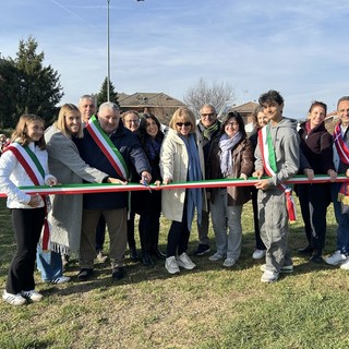 Inaugurato in via Levi a Pianezza il nuovo Parco della Gentilezza Inaugurato in via Levi a Pianezza il nuovo Parco della Gentilezza