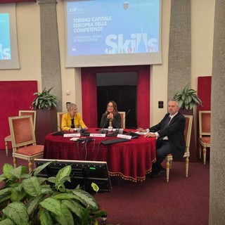 Torino cuore della competenza: un momento della conferenza stampa