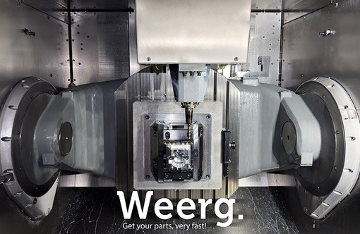 Tecnologia CNC ad alta precisione: la formula Weerg per la manifattura digitale