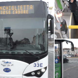 I tornelli sui bus di Torino non fermano i "portoghesi". Gtt: "Sono inutili, li rimuoviamo" I tornelli sui bus di Torino non fermano i "portoghesi". Gtt: "Sono inutili, li rimuoviamo"