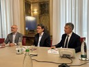 Da sinistra, Calegari, Pavone e Gilli