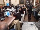 Terzo giorno di occupazione, le tende di student-intifada arrivano dentro il Rettorato [FOTO]