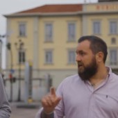 Il sindaco Giampiero Tolardo e l'assessore Fiodor Verzola