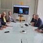 Una immagine dell'incontro avvenuto oggi a Torino
