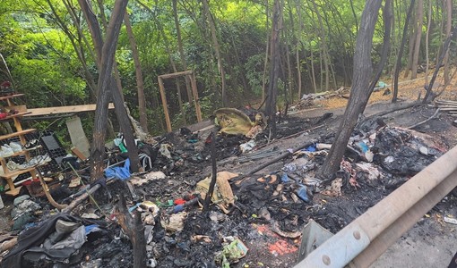 Le condizioni del trincerone ferroviario Le condizioni del trincerone ferroviario